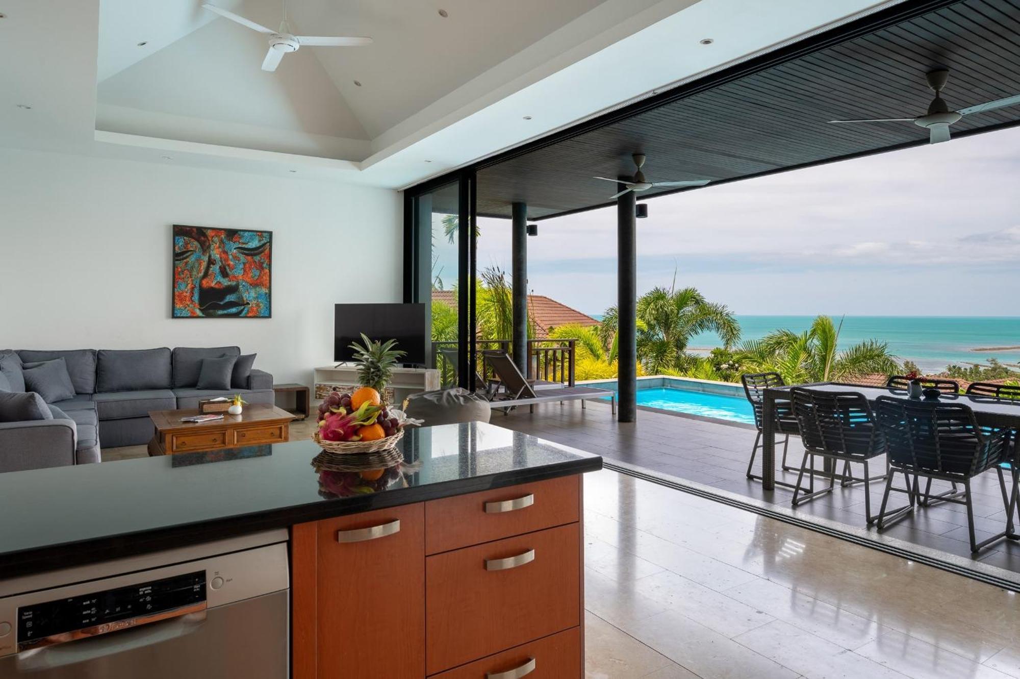 Villa Baan Saitara Lamai Beach  Bagian luar foto