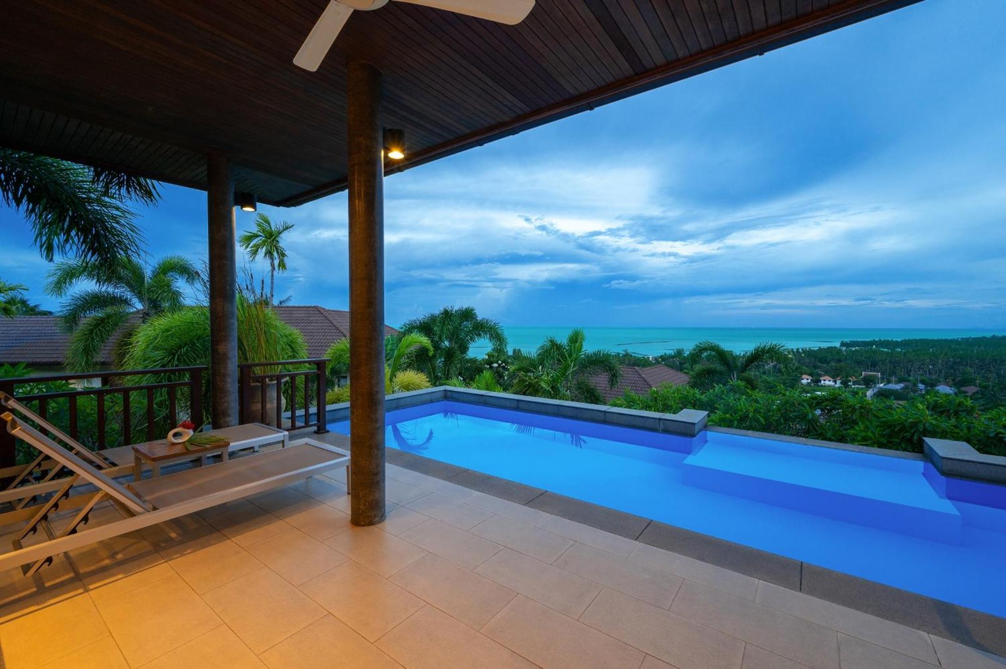 Villa Baan Saitara Lamai Beach  Bagian luar foto
